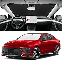 Vista 57 de Parasol plegable para parabrisas visor solar para ventana frontal accesorios de automóvil