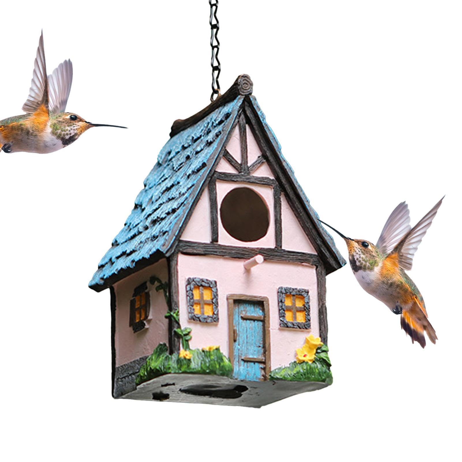 Nichoir à oiseaux en résine, le cadeau idéal pour passionnés