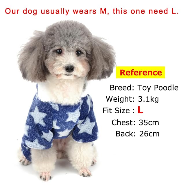 Foto 3 de 7 de ZUNEA Pijama para Perro Pequeño Abrigo con Capucha Forro Polar Cachorros Niñas Niños Rope de Invierno Cálido…