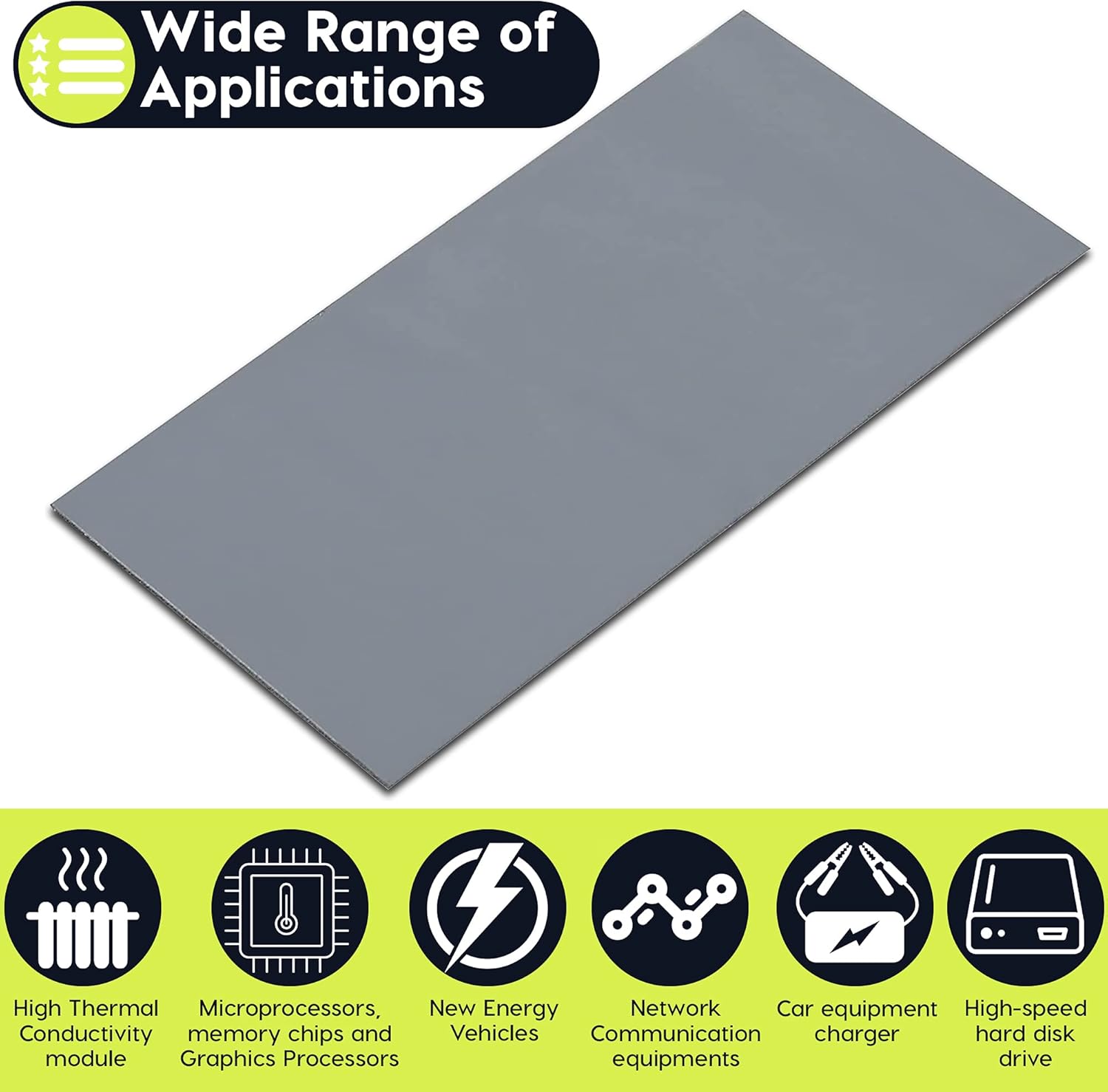 Gelid Solutions GP-Extreme 12W-Thermal Pad 80x40x3.0 (2pcs) Excellent Heat Conduction, Ideal Gap Filler. Easy Installation. 80x40x3.0 (2pcs)