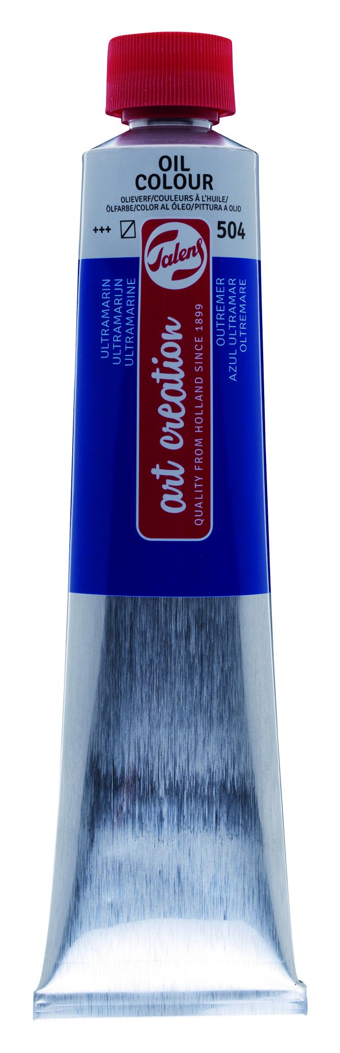 Talens Art Creation Oil Colour Tube 200 ml Ultramarine 504 — image 1