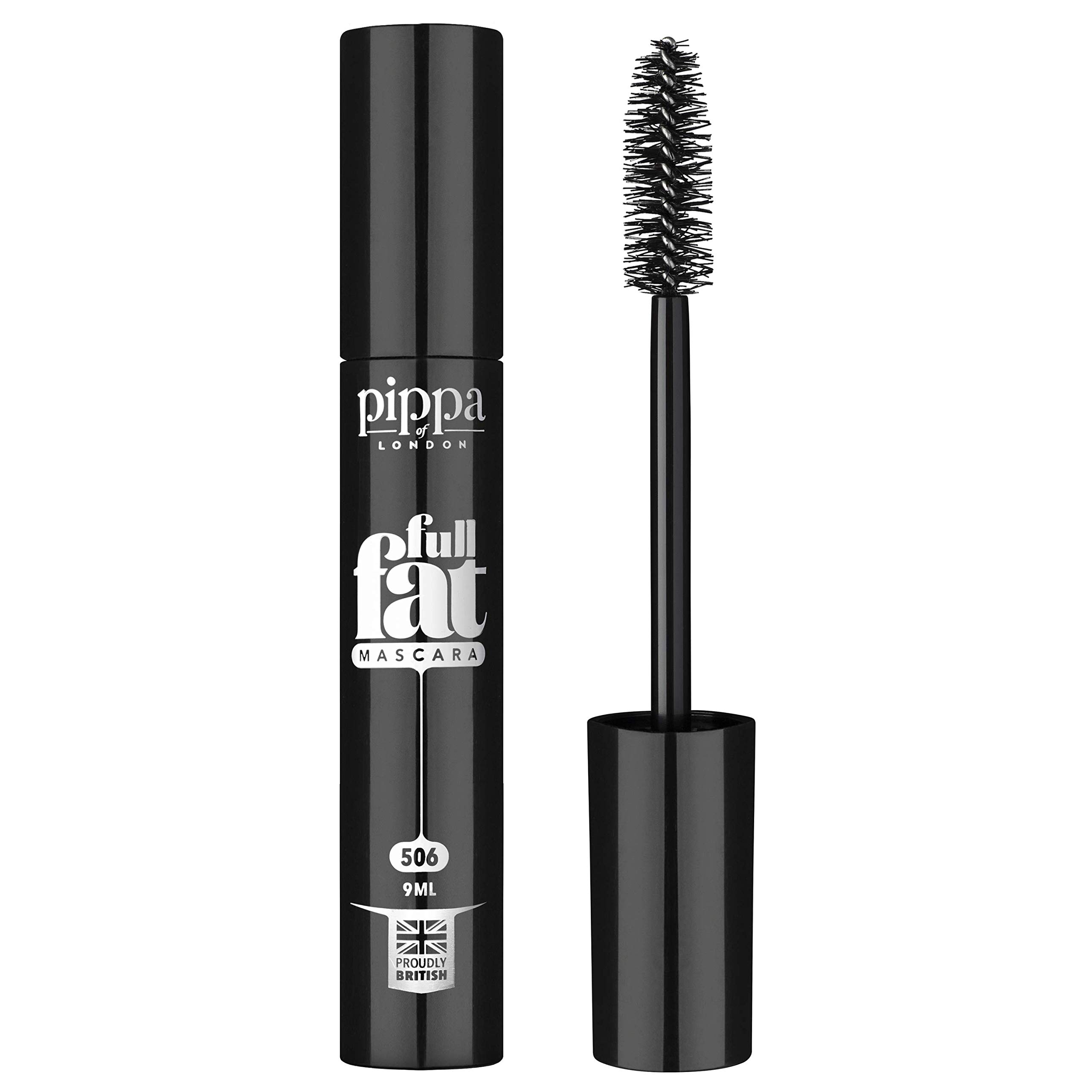 Pippa of London Full Fat Mascara (code 506) - For Volume and Curl - Long Lasting Mascara