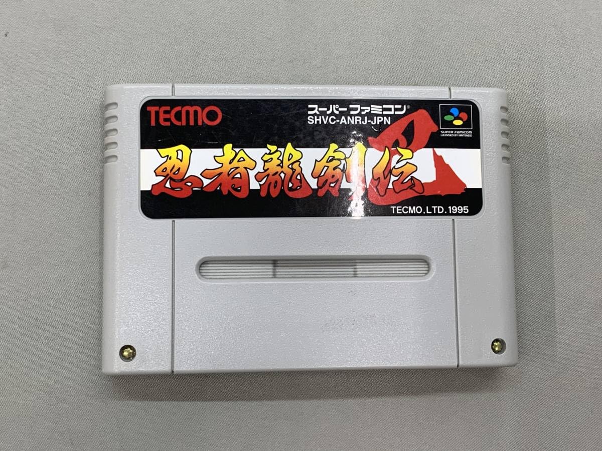 Amazon.co.jp: 42-KG1150-60s スーパーファミコン 忍者龍剣伝 巴 当時 