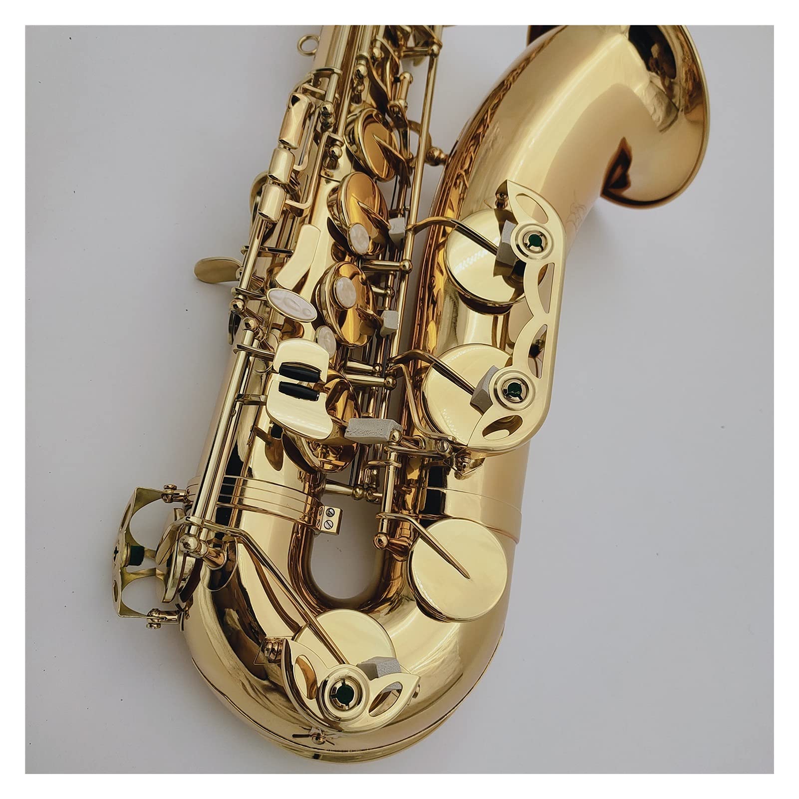 Strumento Musical della Lacca in Ottone del Sassofono del Sassofono del Tenore con Gli Accessori del Caso Sassofono Studenti