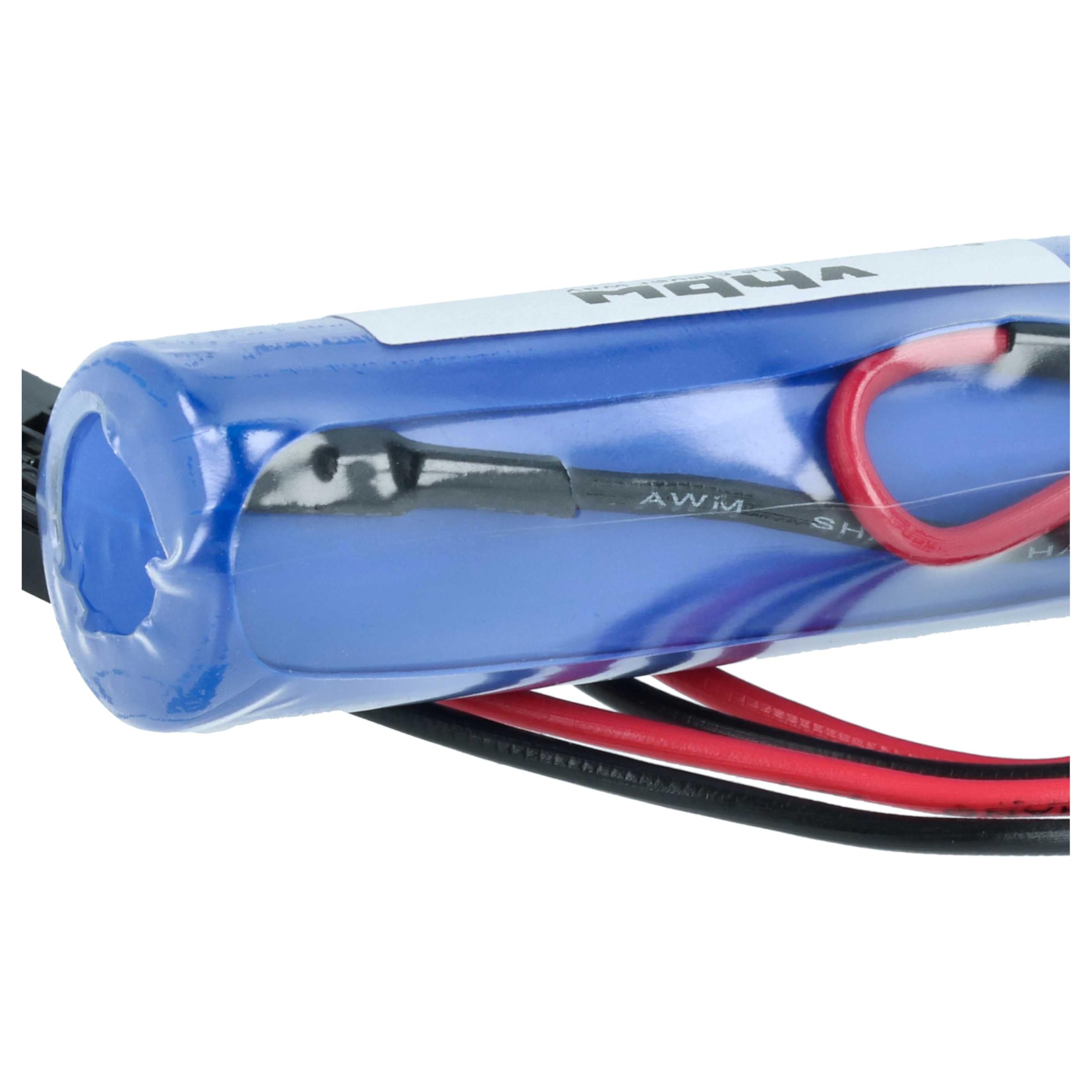 vhbw 5X batería Compatible con Toshiba ER6V with JAE 5Pin Connector Controlador de periférico (2000 mAh, 3,6 V, Li-MnO2)