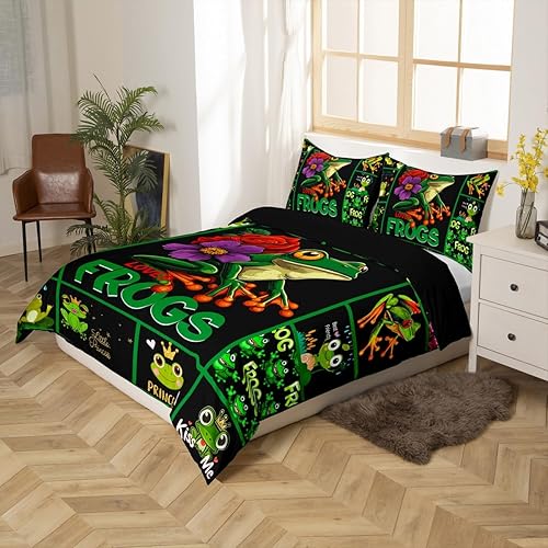 Miniatura 10 de Juego de funda de edredón de caballo, tamaño King, vaquera occidental de animales de granja, para niños, niñas, adolescentes y mujeres, funda de