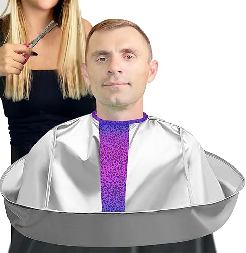 Capas de corte de pelo de la familia para adultos y niños, capa de peluquería impermeable, paraguas para peluquería, suministros de peluquería