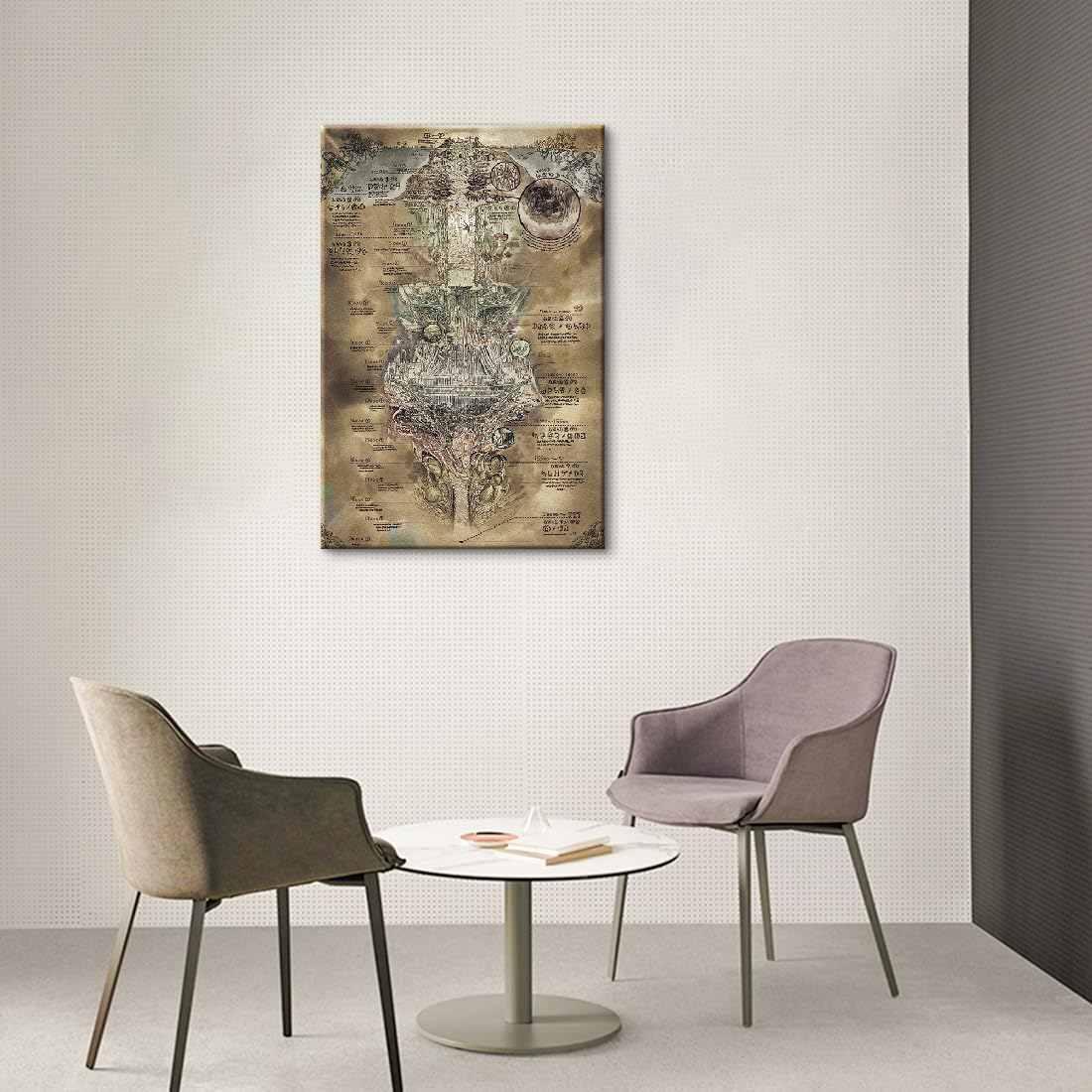 Amazon.co.jp: アートパネル メイドインアビスマップポスターと