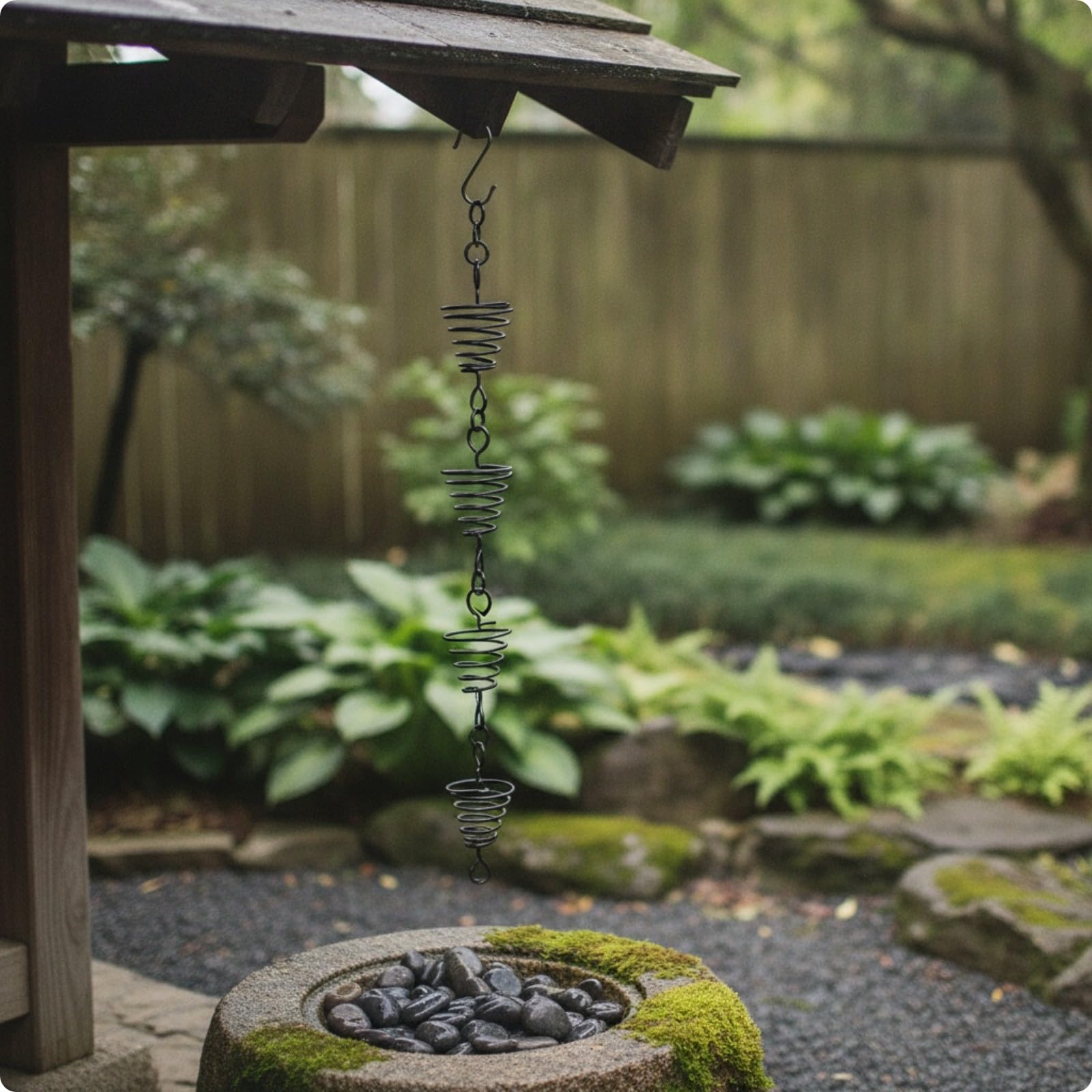 Colcolo Chaîne Pluie Extérieur | Finition Noire Élégae, Chaîne Pluie Cpelles, pr Terrasse