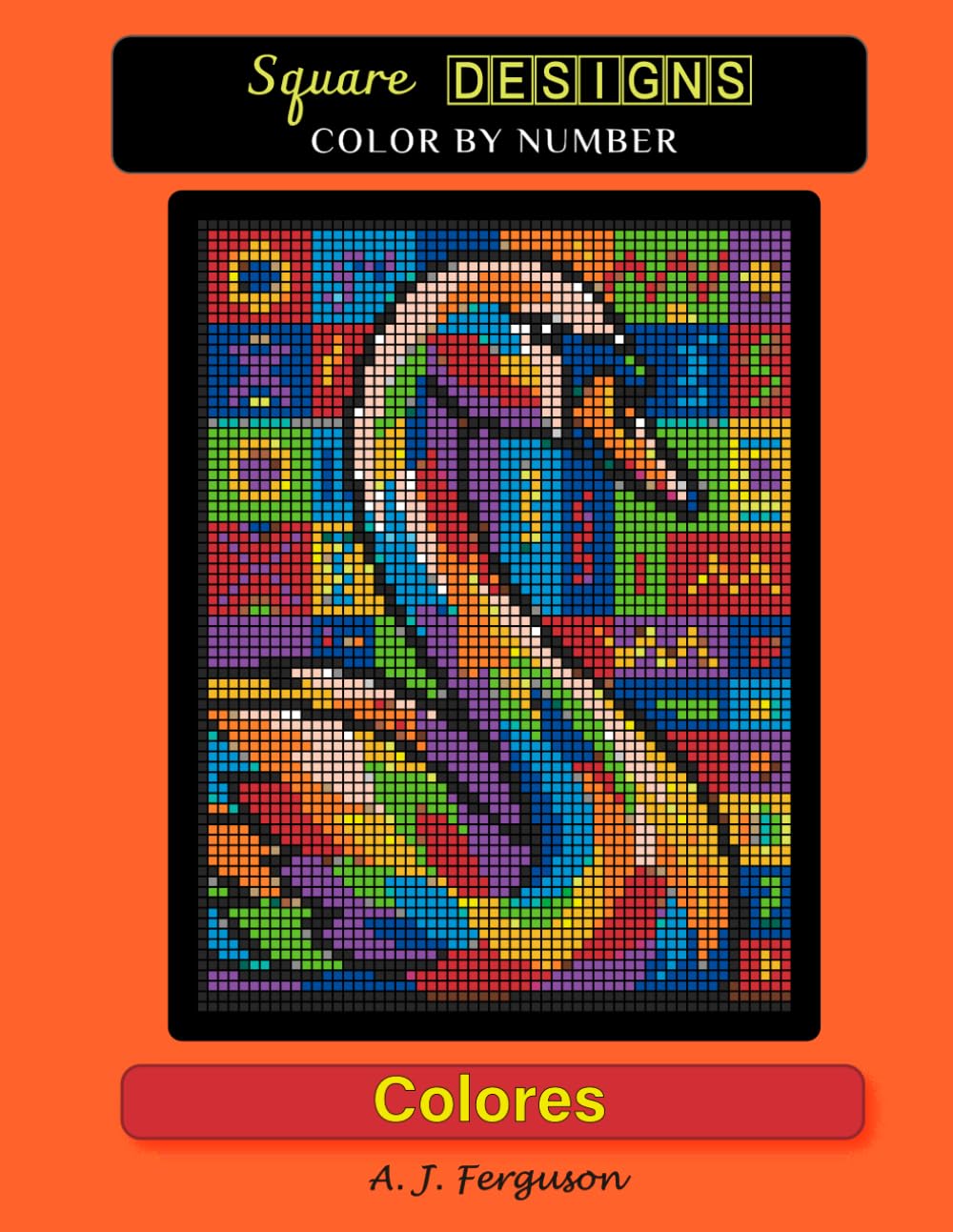 Colores Color by Number Book - Standard paper edition