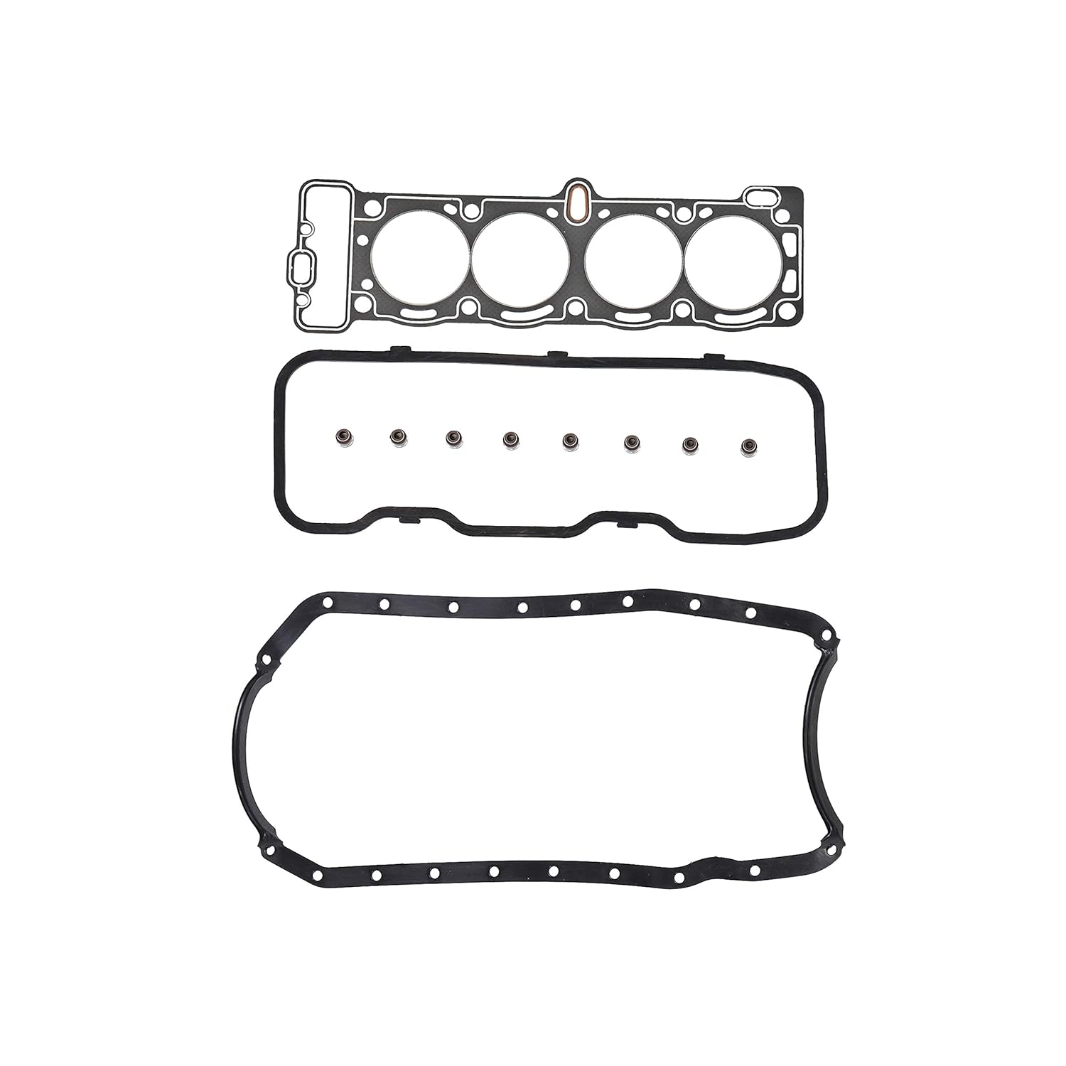 DNJ FGS3002 Full Gasket Set for 1976-1987 Chevrolet, GMC, Isuzu I-Mark, Impulse, LUV 1.8L-1.9L L4 8V SOHC 111cid