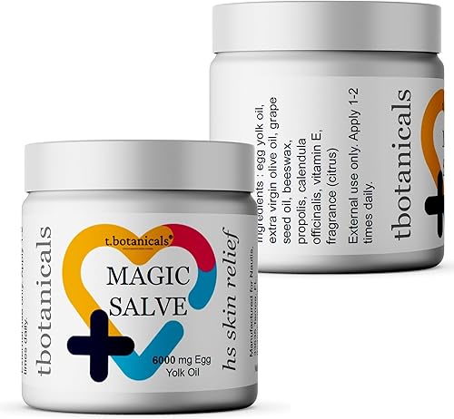 Miniatura 3 de Hidradenitis supurativa Alivio de la piel Abscesos mágicos Salve Cuidado de heridas Fisura anal con cera de abejas, propóleo y aceite de yema de