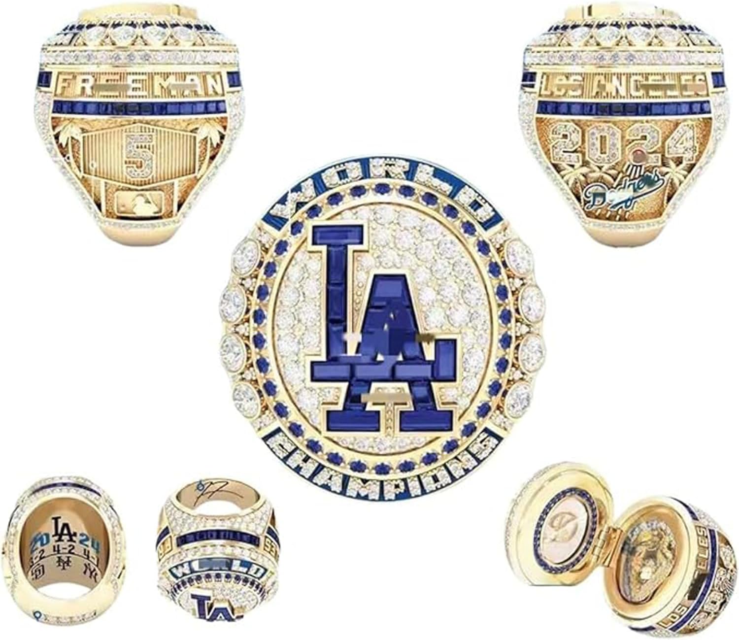 大谷翔平 2024 来場者限定 非売品 優勝記念 チャンピオン リング 8/6来場者限定] 大谷翔平 ワールドシリーズチャンピオンリング