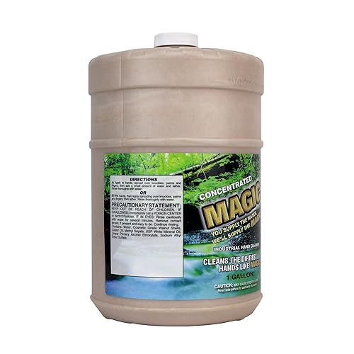 Miniatura 8 de Zenex Magic Hand Soap - Limpiador industrial de manos para mecánicos de automóviles, jabón de tiendalimpiadores de cáscara de nuez para eliminar