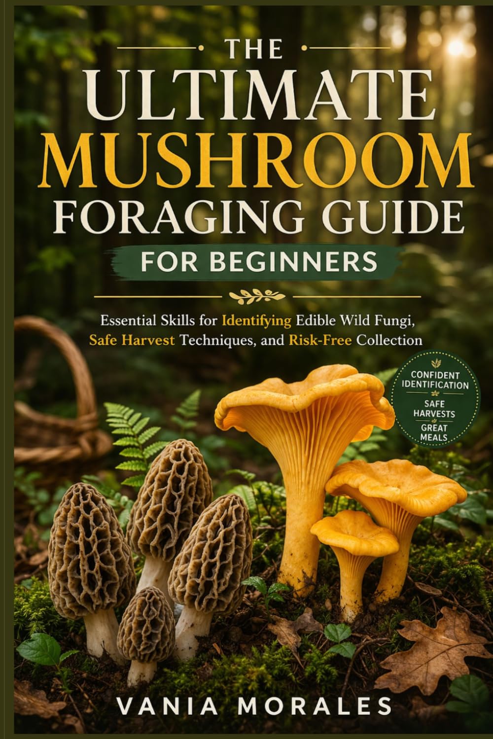The Ultimate Mushroom Foraging Guide for Beginners: Essential Skills for Identifying Edible Wild Fungi, Safe Harvest Techniques, and Risk-Free Collection
