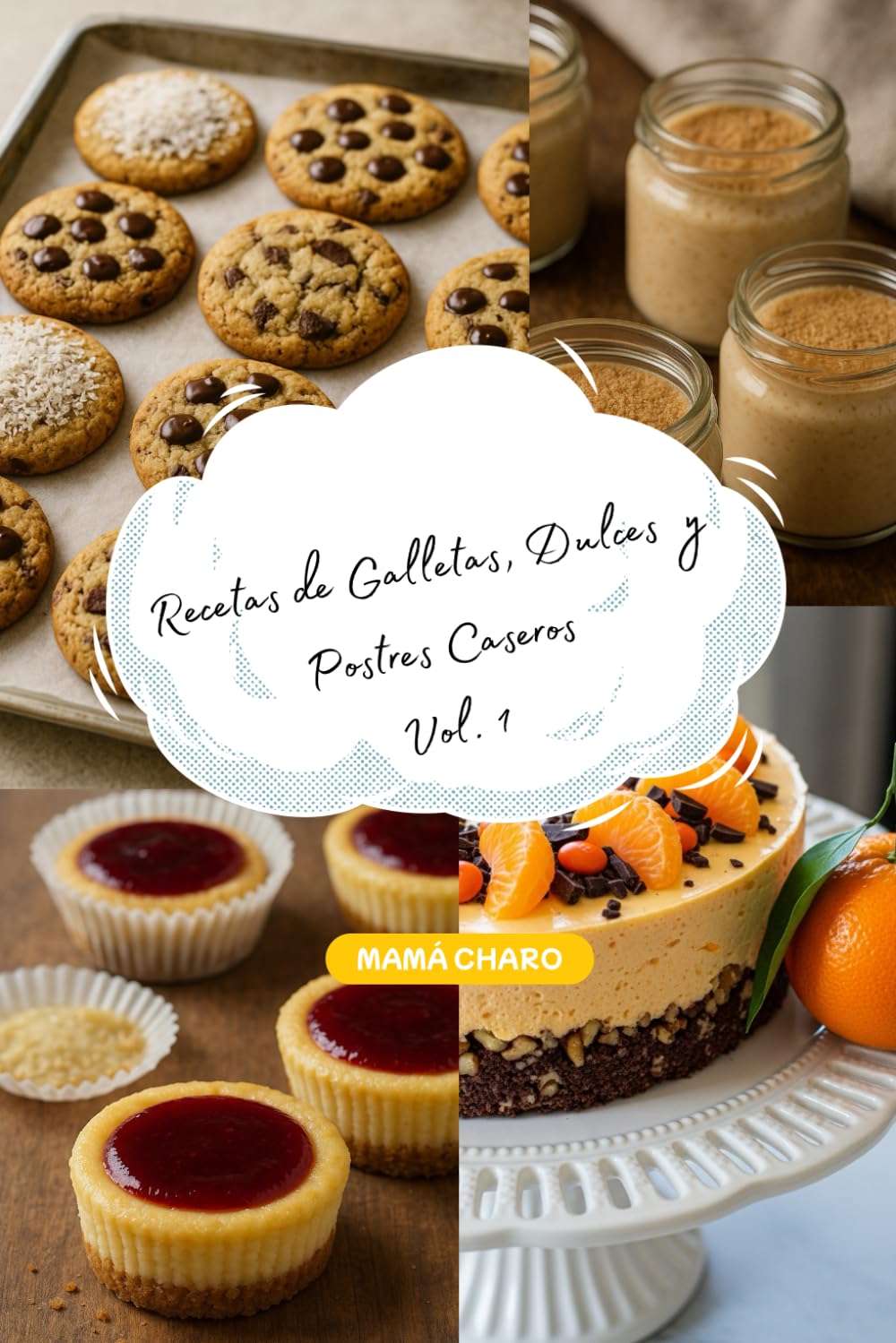 Recetas de Galletas, Dulces y Postres Caseros Vol. 1: Recetas de postres para hijos emancipados