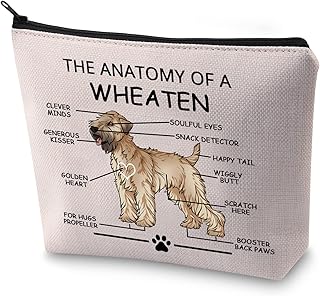 LEVLO Funny Terrier Dog Lovers Gifts The Anat...