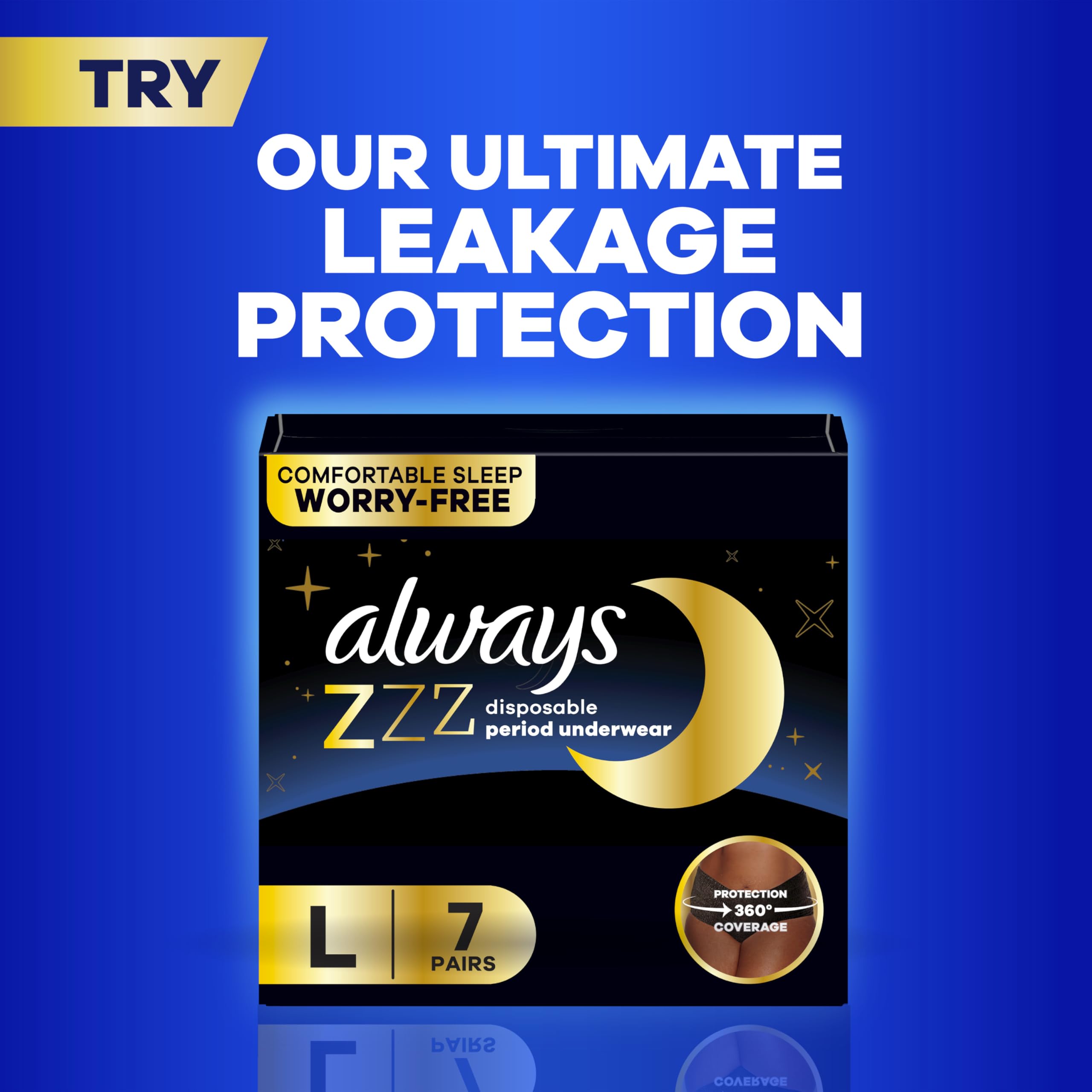 Always Ultra Thin, Size 2, Super Pads With Wings, Unscented, 58 Count