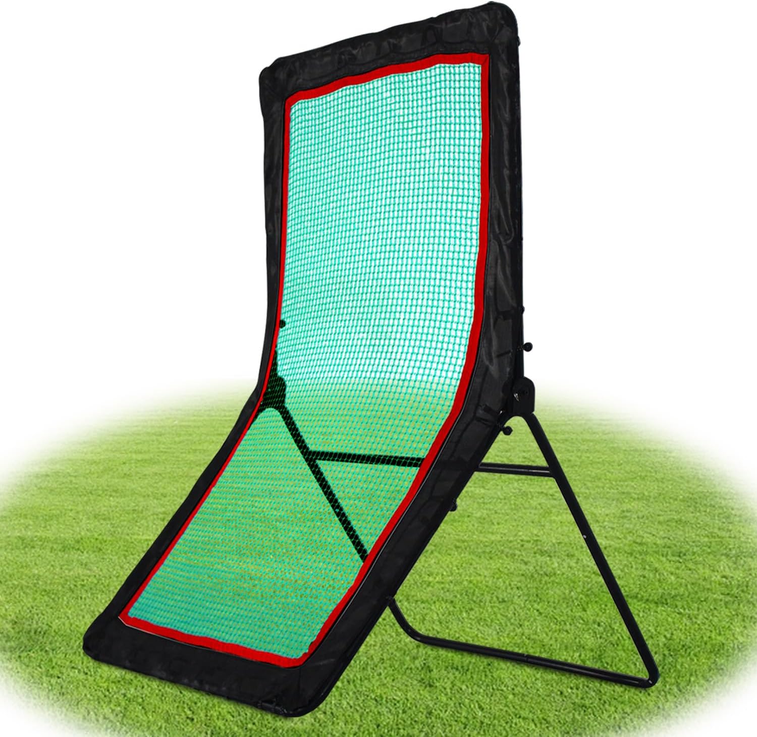 Gagalileo Baseball Rebounder: Bounce Back Net 4x7FT Softball Pitching Practice Backyard Field Indoor Outdoor Pitcher Youth Training