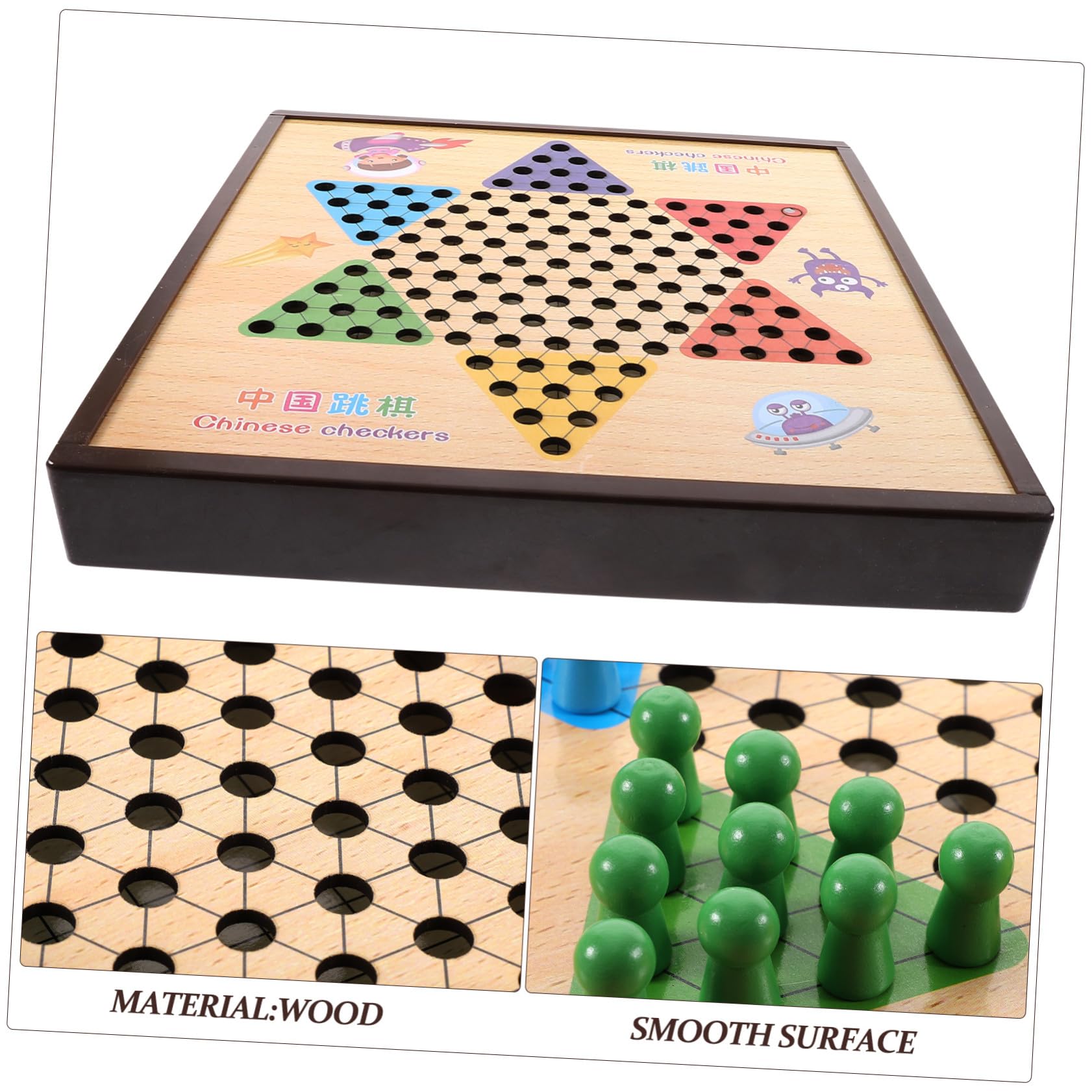 Gatuida Gioco da Tavolo di Scacchi in Legno Giocattolo Educativo di Logica per Ragazzo Ragazza Ragazza di Scacchi per Famiglie Divertente e Interattivo Stili multipli
