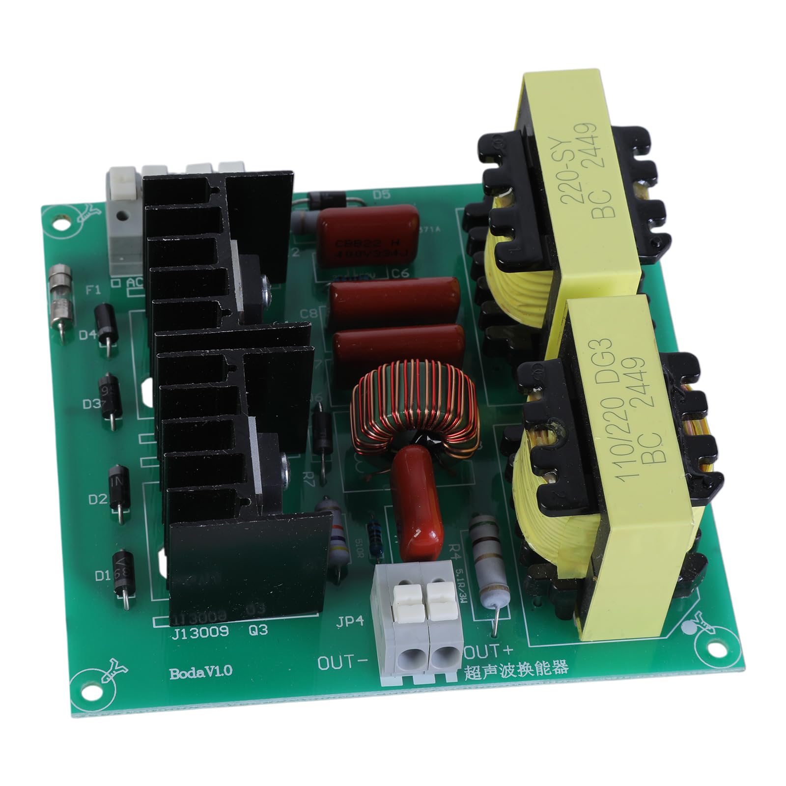 Precisions Engineered - Limpiador ultrasónico PCB 150 W con convertidores metálicos para uso en taller, placa de limpieza ultrasónica