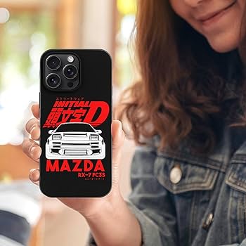 【匿名発送】頭文字 D ケース　タグ付き Amazon.co.jp: iPhone15 Pro Max 用 ケース 頭文字d イニシャル D