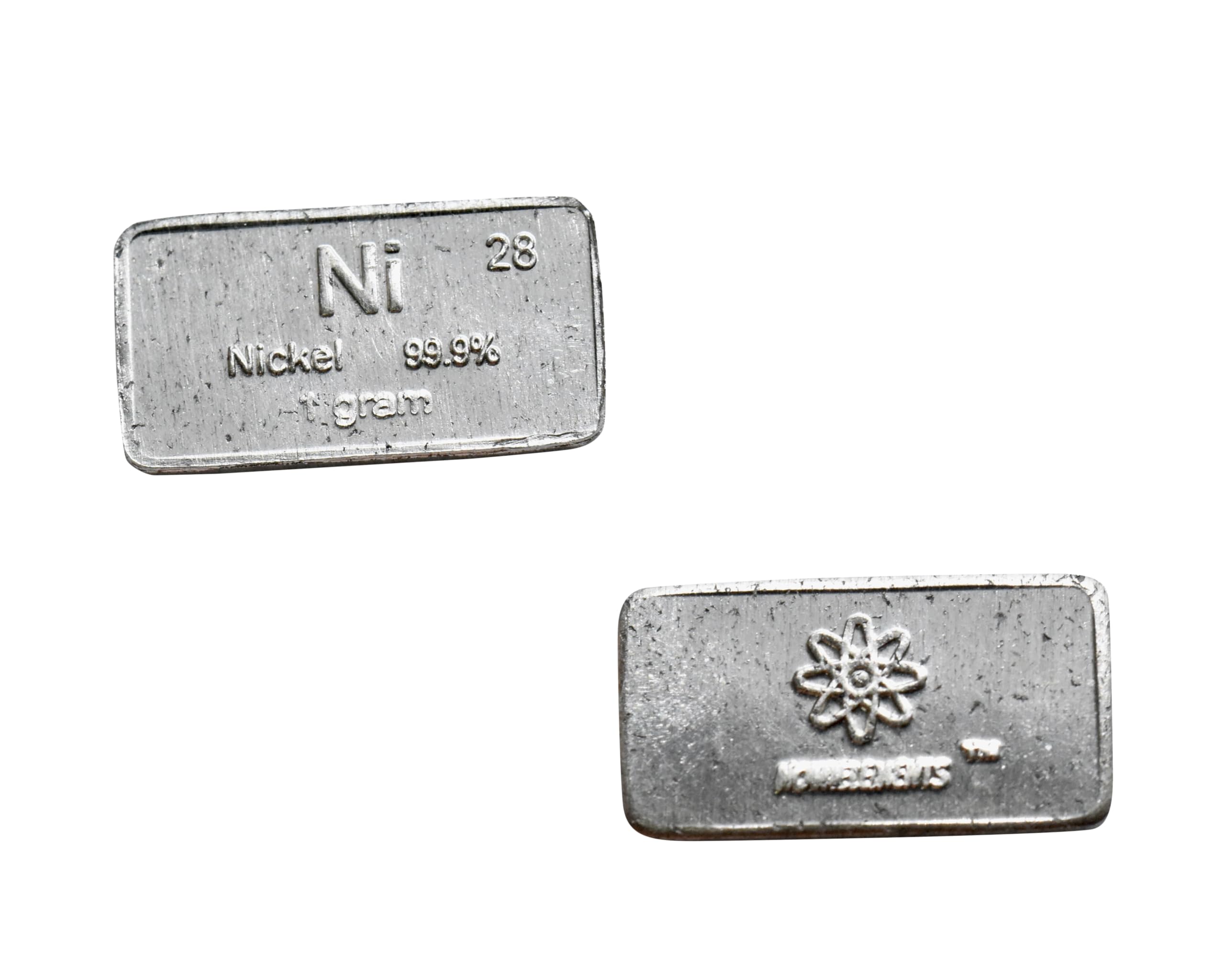 Nickel Ingot, Nickel Metal Ingot, Nickel Metal Sample, 1 gram 99.9% Pure for Element Collection