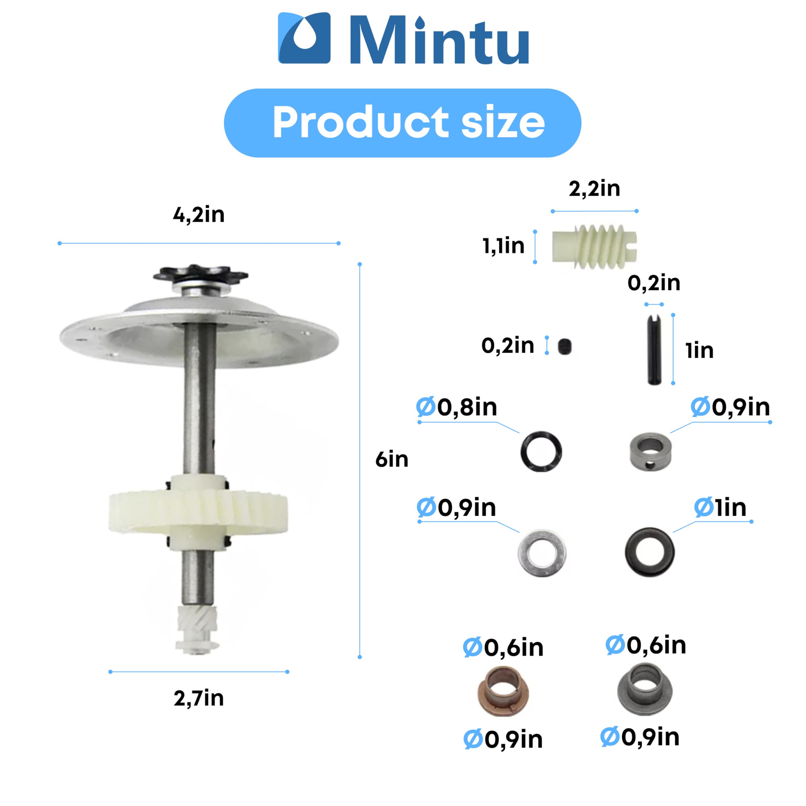 Gear Sprocket 41a4315-7d Replacement For Craftsman 139.53615sr