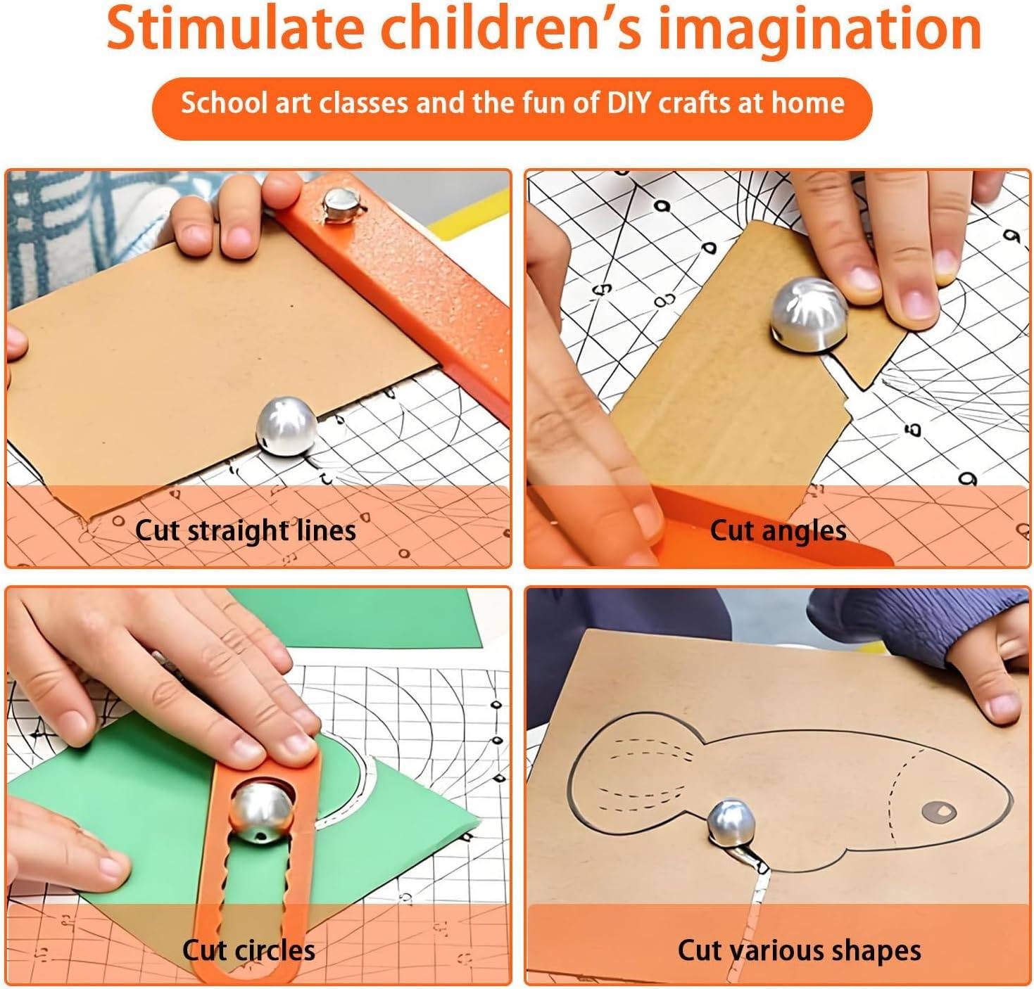 Taglierina elettrica sicura per bambini, kit di utensili elettrici con cassetto per rottami, per progetti fai da te, creatività e tecnologia
