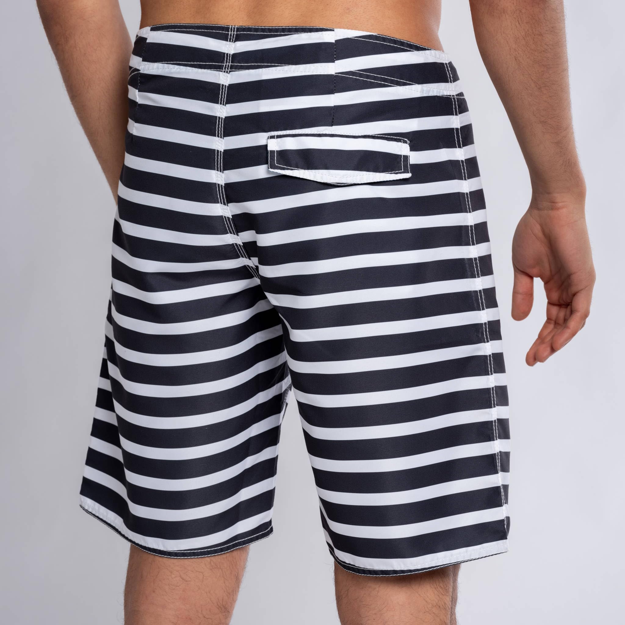 Panareha Boardshorts de poliéster Reciclado para Hombre SANUR Negro (46)