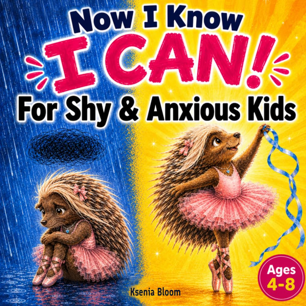Now I Know I Can!: A Story to Help Shy Kids Build Confidence and Self-Esteem | A Therapeutic Activity Book for Ages 4–8 (Growing Minds Series)