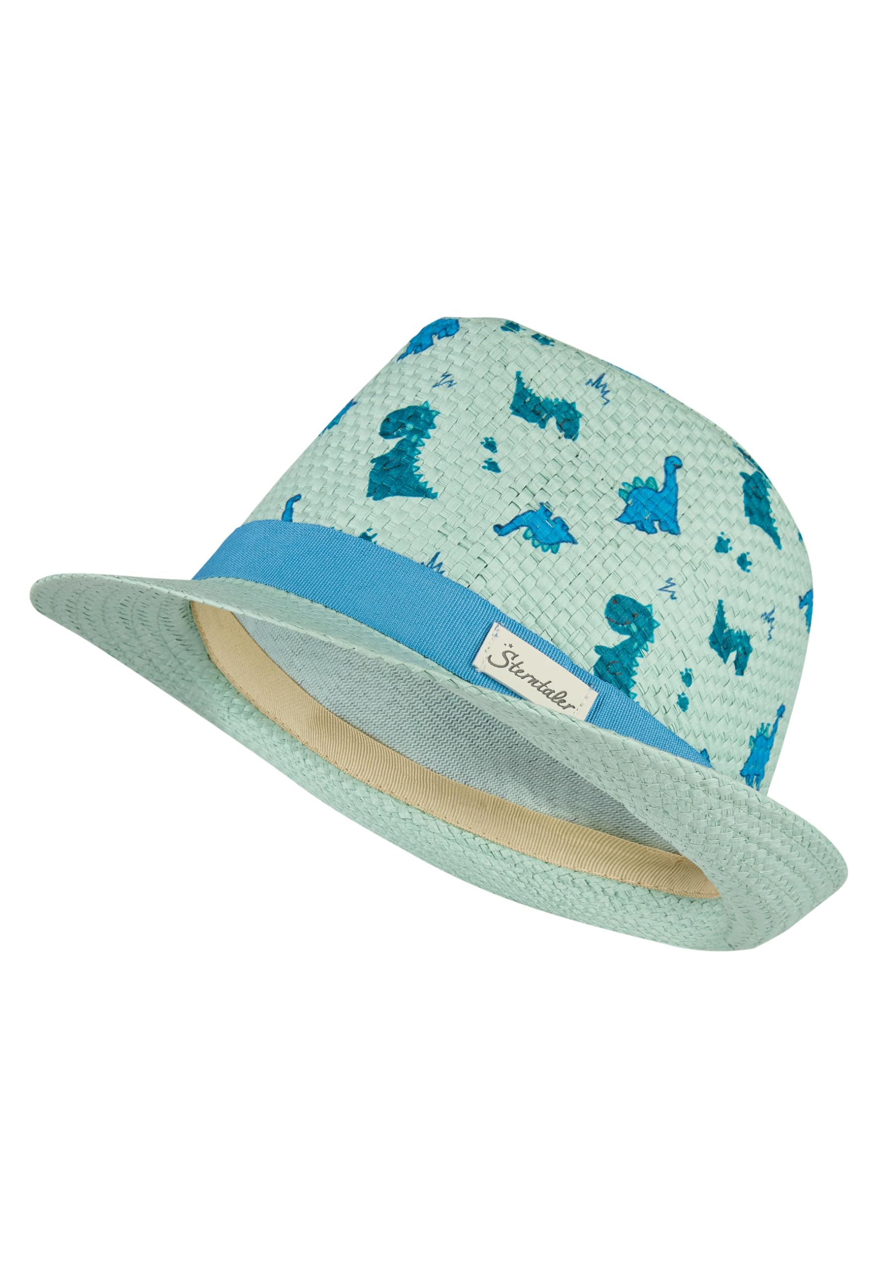Sterntaler Unisex Baby Sonnenhut Strohhut Dino