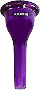 Kelly Mouthpieces 24AW Tuba Mouthpiece Crystal Purple