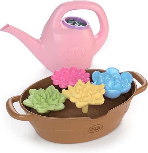 Green Toys Bloom Color Changing Watering Can Set