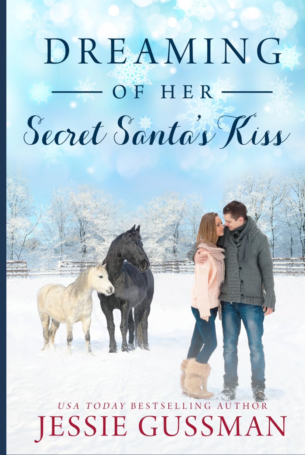 Dreaming of Her Secret Santa's Kiss (Cowboy Mountain Christmas)