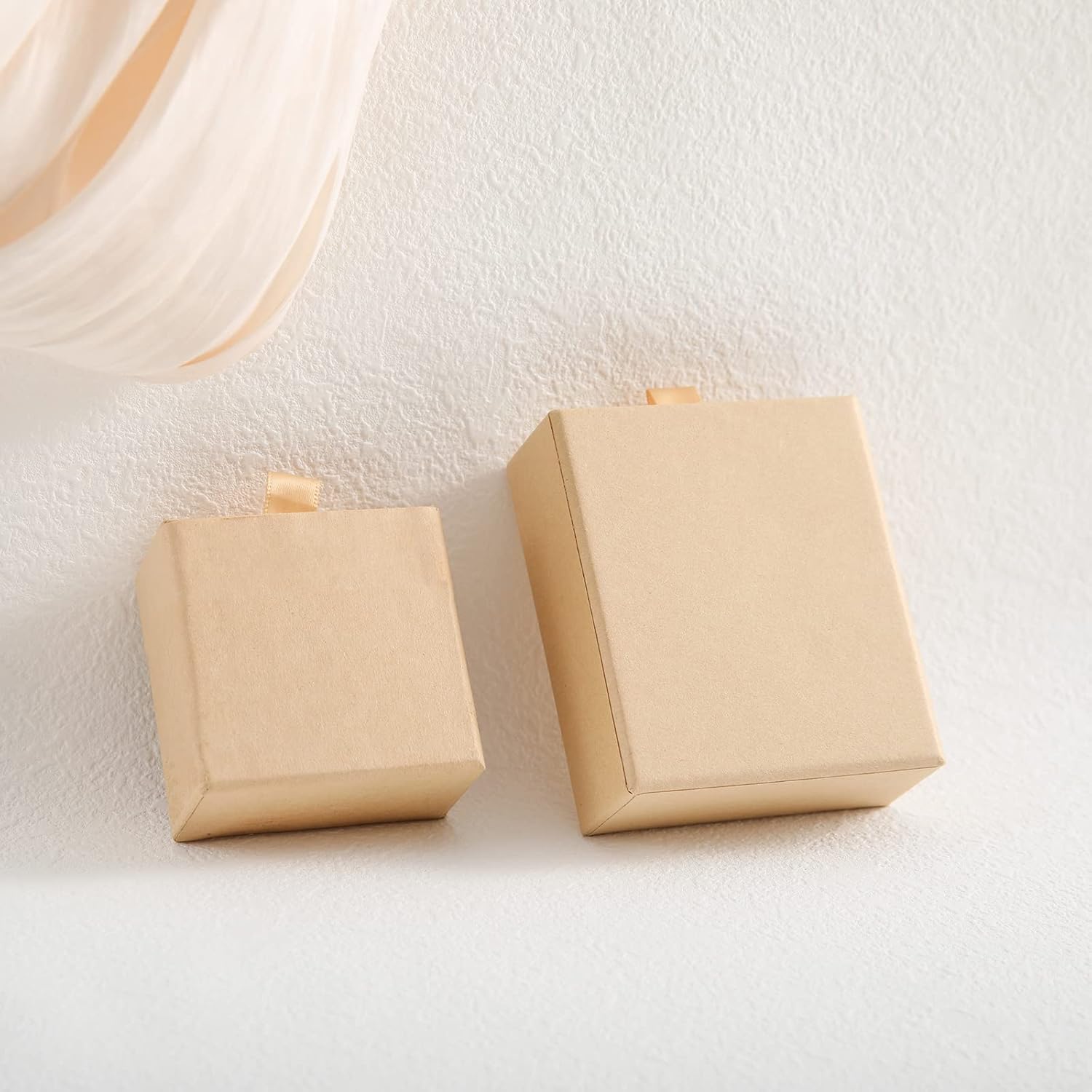 Mesovor Single Pearl Pendant Necklace for Women, 16K Gold Plated Paperclip Chain Necklace - Image 7