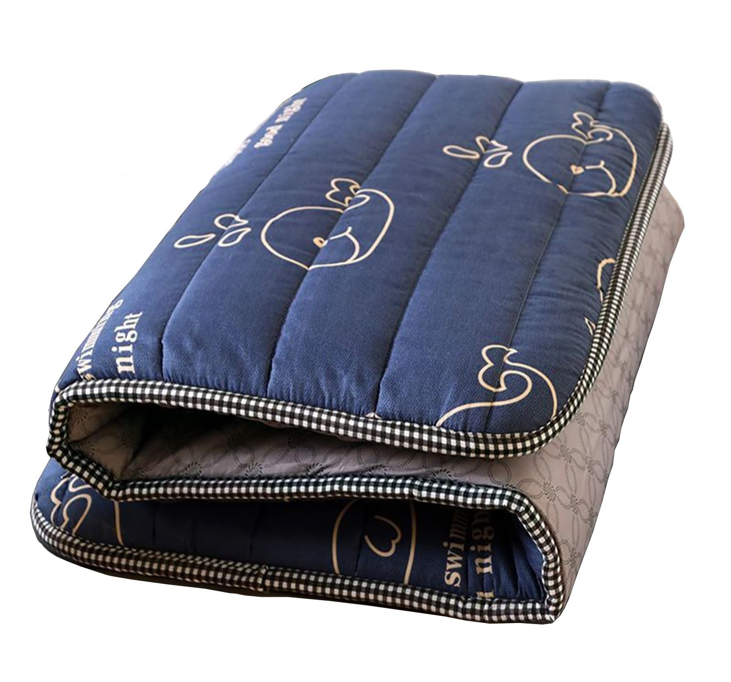 Materasso Futon, Futon Morbido, Materasso Portatile Pieghevole, Futon Giapponese Matrimoniale, Tappetino Tatami Arrotolabile Spesso, For Lettino, Dormitorio, Campeggio(B,120X200cm)