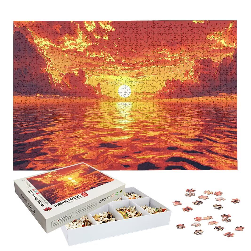 Puzzle 3000 Pièces Adultes, Puzzle 3000 Pieces Océan, Cadeau Femme -2204