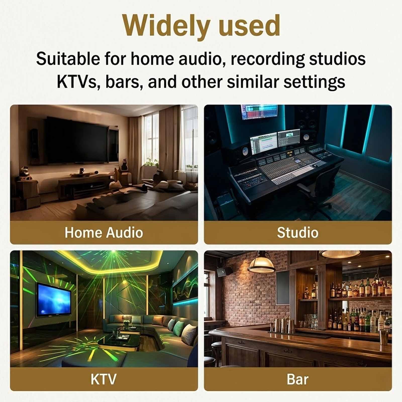 MObyat Ecualizador Digital De 20 Bandas, Ecualizador Gráfico Hi-fi con Control Remoto, Pantalla Led De Espectro, 15 Estilos Dinámicos, para Estudio, Audio Doméstico, Estudio De Grabación.
