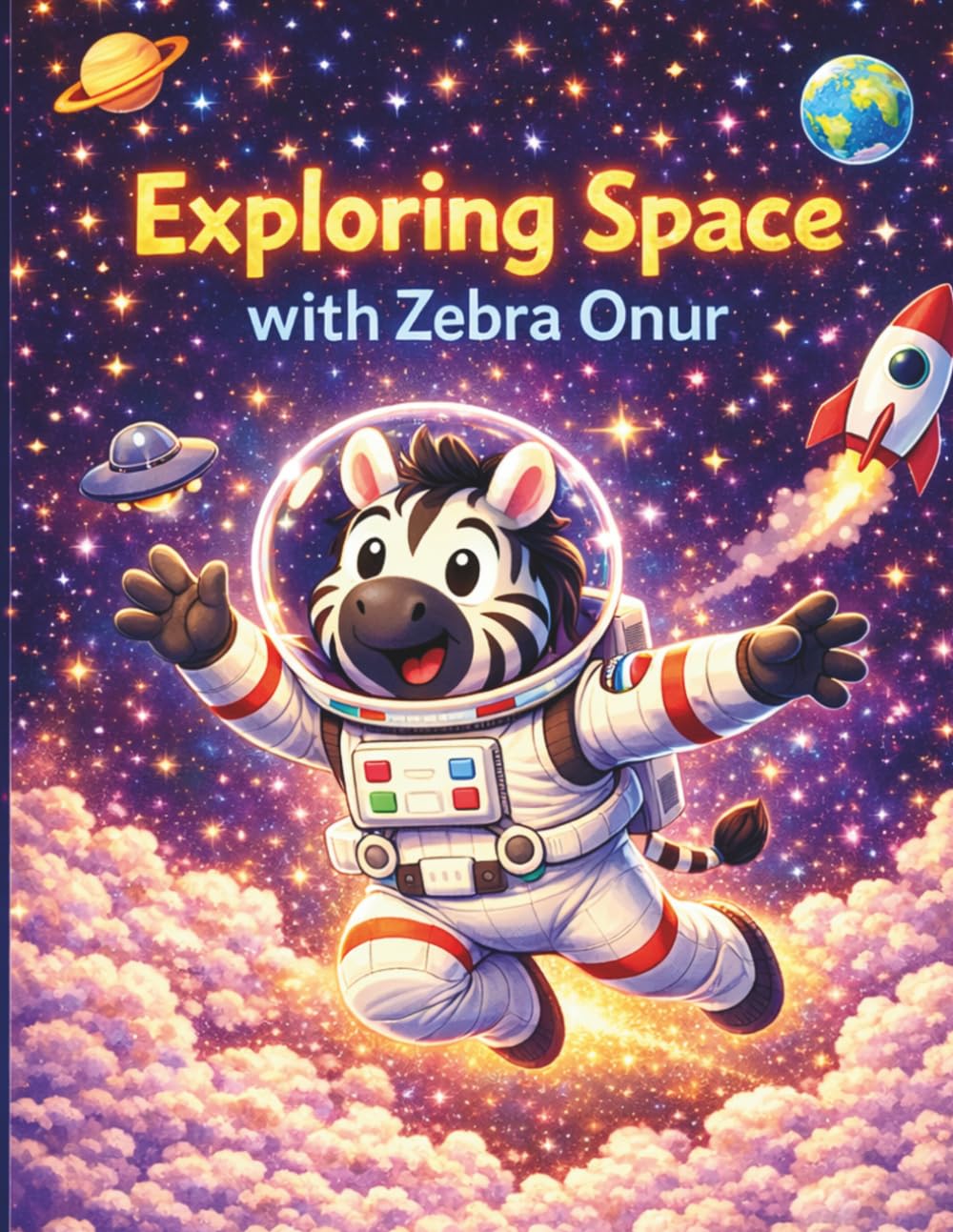 Exploring Space with Zebra Onur: A Fun and Educational Space Adventure for Kids (Learning and Exploring with Zebra Onur)