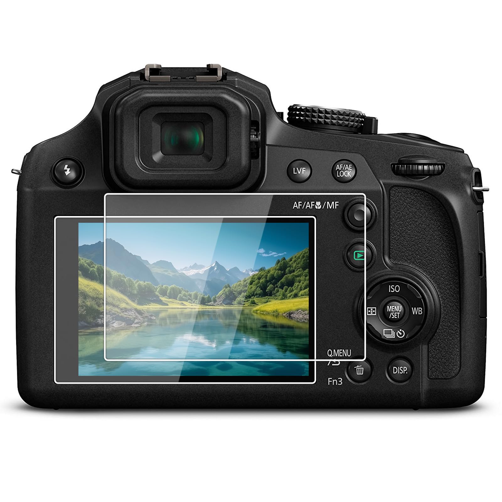 Amazon.com: kinokoo Tempered Glass Film for Panasonic LUMIX FZ82