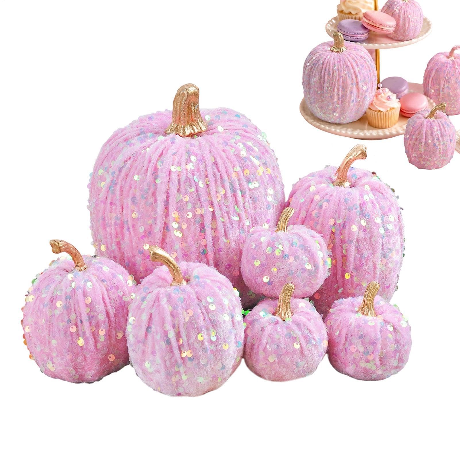 decorativa per Halloween, 7 pezzi, decorazione realistica in velluto