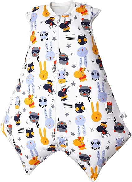 Nabance Gigoteuse Bebe Coton 100 Poids Leger 2 5 Tog Zip Securise De Qualite Taille Reglable Gigoteuses Unisexe Gigoteuse Hiver Naissance 3 18 Mois 70 90cm Amazon Fr Bebe Et Puericulture