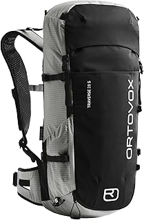 Ortovox Traverse Pure 28L S Alpine Climbing Backpack with Shorter Back Lengths for Men & Women - Grey Marble - 28 Liter
