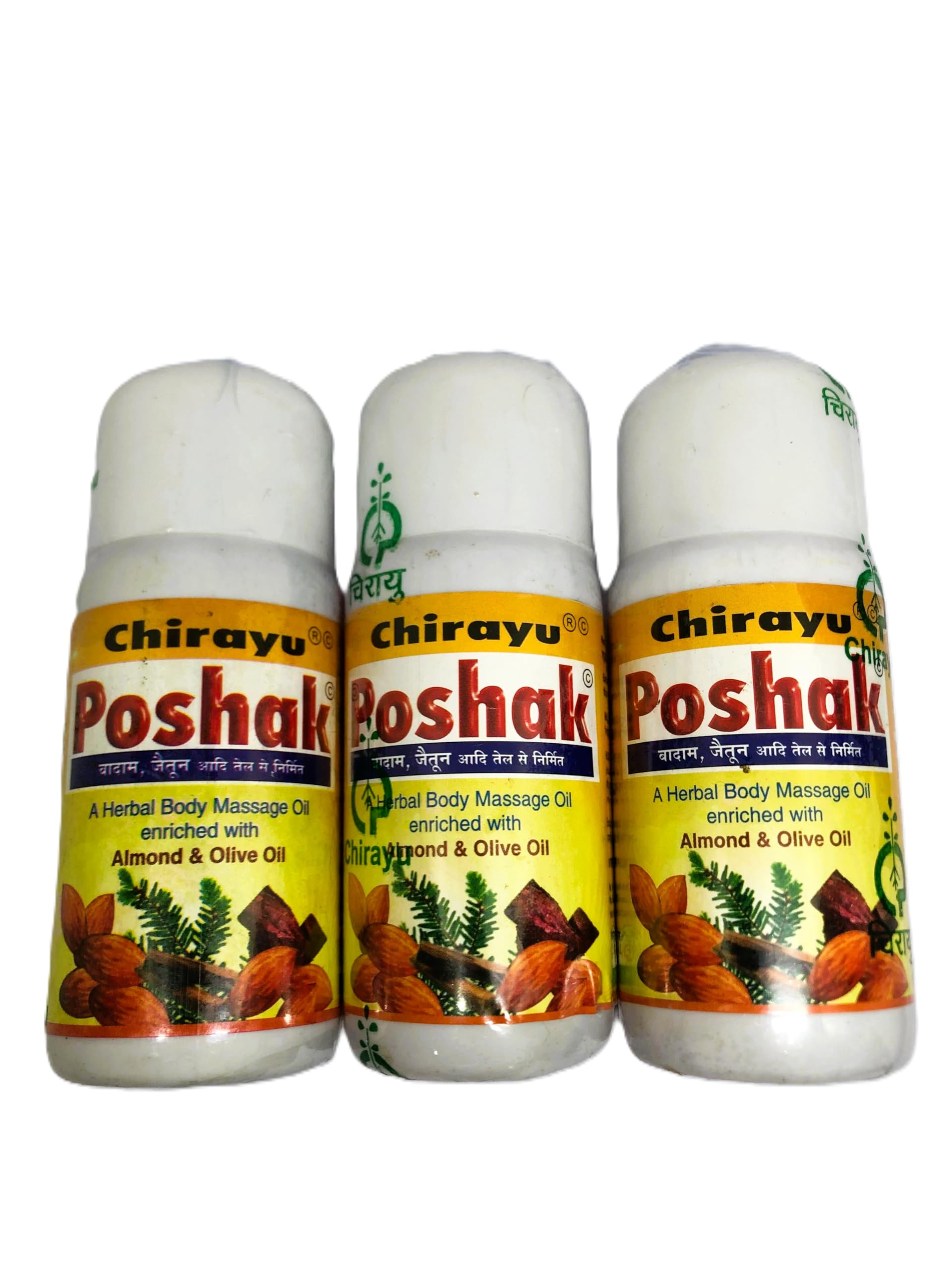 Chirayuu Poshak Oil 100 ML | Pack of 3