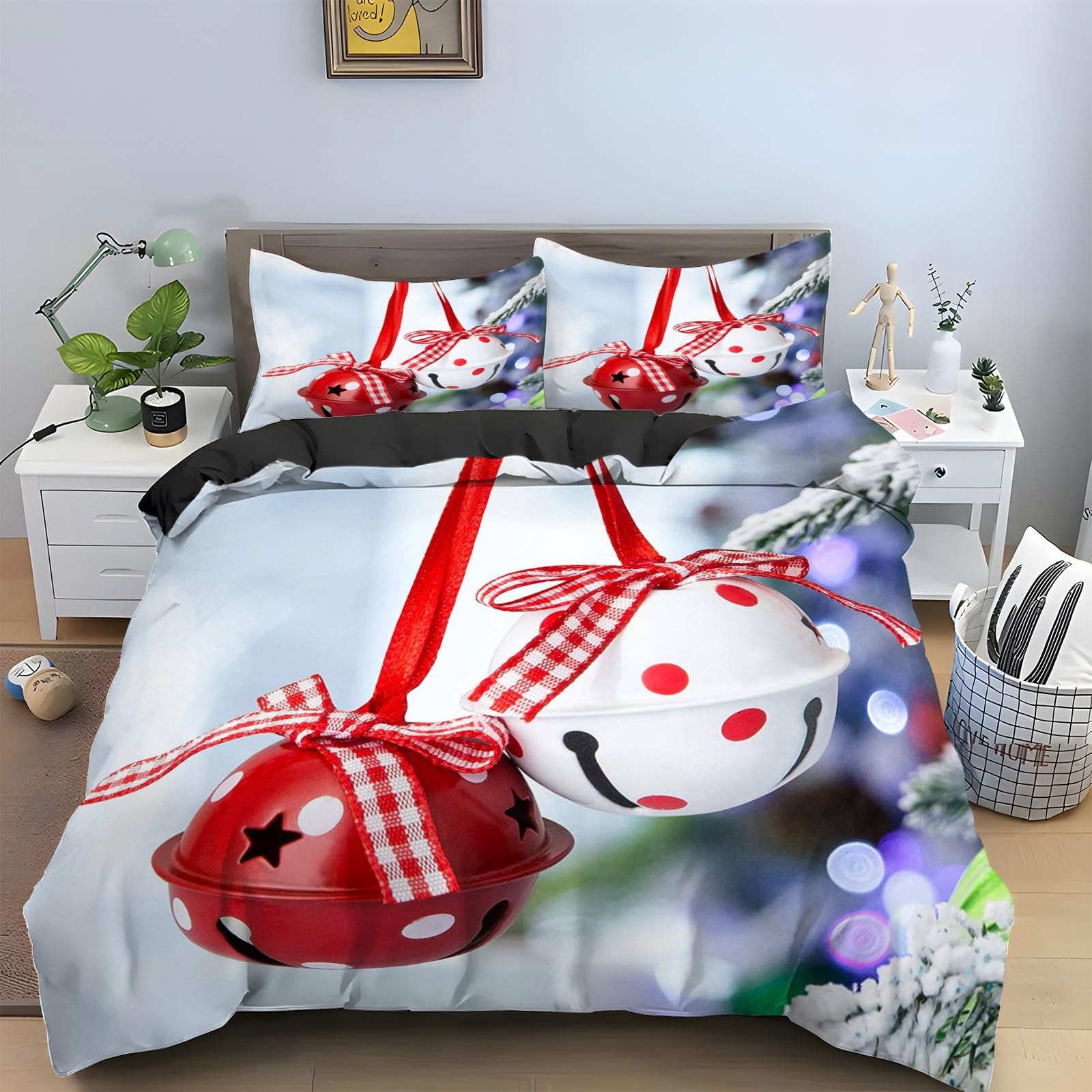 Parure de lit 90x190 avec fermeture éclair pour un change rapide