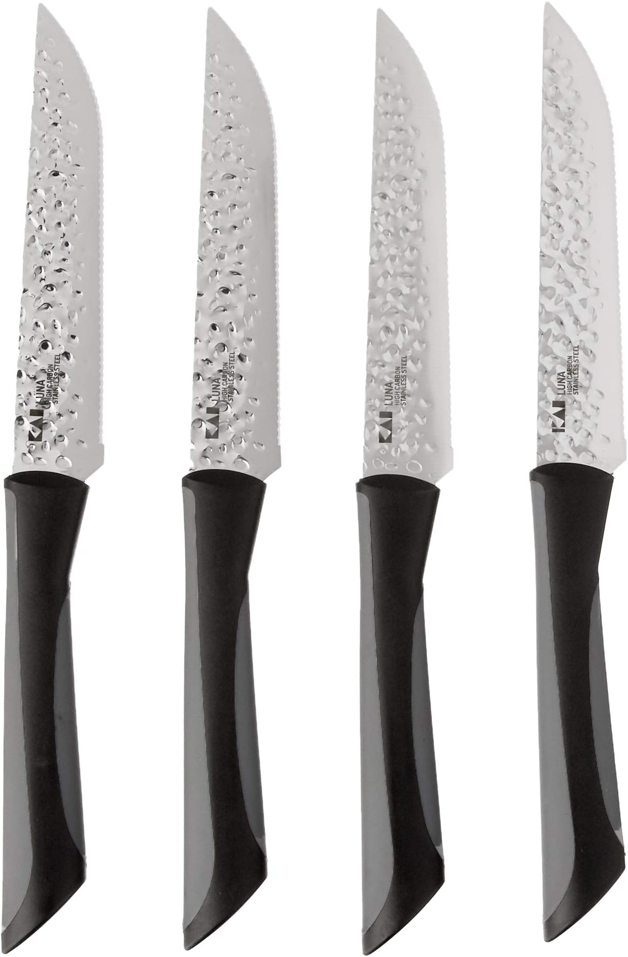 KAIAB7075 Luna 4-Piece Steak Knife Set