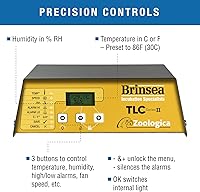Vista 3 de Brinsea TLC-50 Zoologica II - Incubadora grande de cría de aves y recuperación de mascotas con control de humedad para animales enfermos, ideal