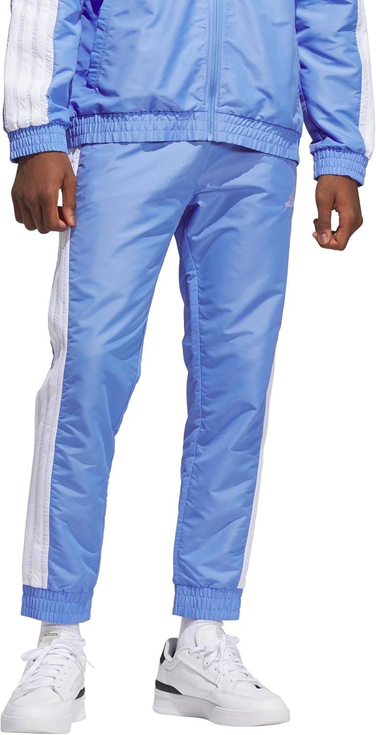 adidas Mens Pretty Tough Satin Track Pants