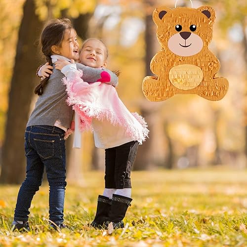 Vista 56 de Lewtemi Decoraciones de fiesta de piñatas con barra para ojos vendados y confeti para decoración de fiesta, centro de mesa, accesorio de fotos